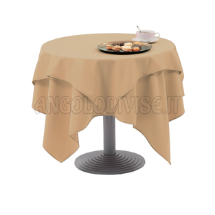ISACCO Tovaglia ELEGANCE  116 x 116 cm BISCOTTO
