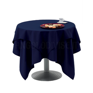 ISACCO Tovaglia ELEGANCE  116 x 116 cm BLU