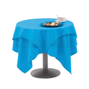 ISACCO Tovaglia ELEGANCE  116 x 116 cm TURCHESE