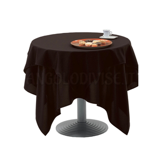 ISACCO Tovaglia ELEGANCE  136 x 136 cm MORO