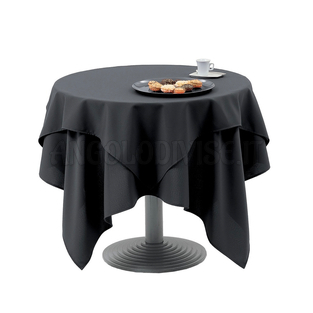ISACCO Tovaglia ELEGANCE  136 x 136 cm ANTRACITE