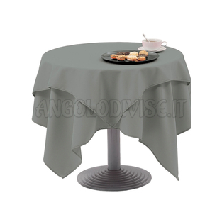 ISACCO Tovaglia ELEGANCE  136 x 136 cm GRIGIO
