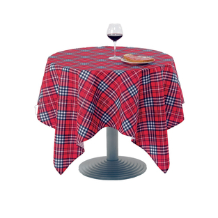 ISACCO Tovaglia TARTAN ANTIMACCHIA  146 x 146 cm COLORE 407