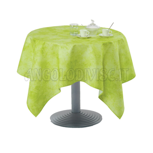 ISACCO Tovaglia ORCHIDEA ANTIMACCHIA  146 x 146 cm COLORE MAL126