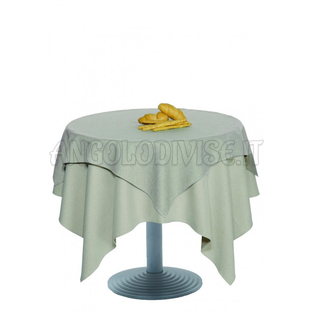 ISACCO Tovaglia ELEGANCE  136 x 136 cm NATURAL05