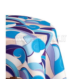 ISACCO Tovaglia MALINDI ANTIMACCHIA  116 x 116 cm COLORE 10