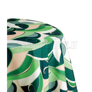 ISACCO Tovaglia MALINDI ANTIMACCHIA  136 x 136 cm COLORE 04