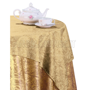 ISACCO Tovaglia LUXOR ANTIMACCHIA  136 x 136 cm COLORE 015
