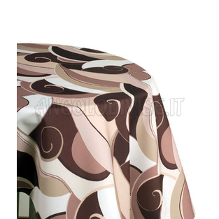 ISACCO Tovaglia MALINDI ANTIMACCHIA  116 x 116 cm COLORE 17