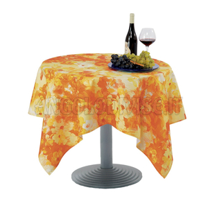 ISACCO Tovaglia ACQUARELLO ANTIMACCHIA  136 x 136 cm COLORE 513