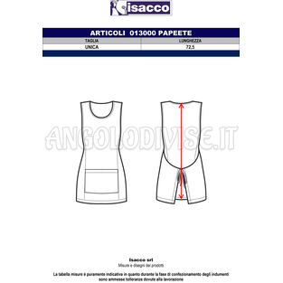 ISACCO PAPEETE COLORADO+ALBICOCCA 100 % POLYESTER