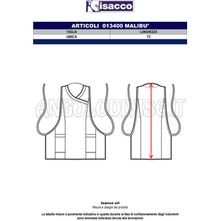 ISACCO MALIBU NERO+ROSSO 100 % POLYESTER