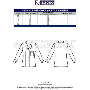 ISACCO CAMICETTA FIRENZE PIQUET BIANCO 65% POLYESTER  35% COTTON