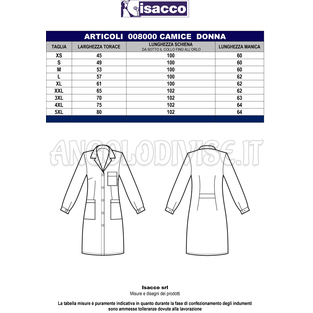 ISACCO CASACCA MARBELLA R.ROSA+BIANCO 65% POLYESTER  35% COTTON