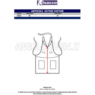 ISACCO VICTOR BORDEAUX/NERO 100 % POLYESTER