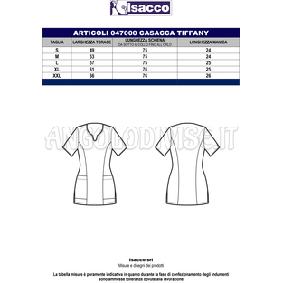 ISACCO TIFFANY BIANCO 100 % COTTON