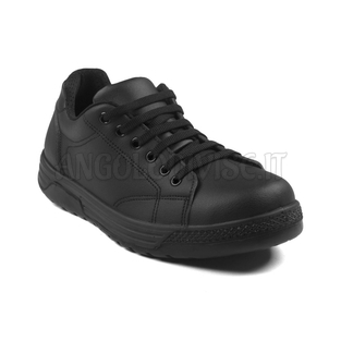 ISACCO SCARPA SNEAKER COMFORT UNISEX MICROFIBRA NERO