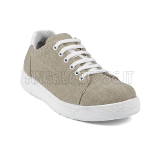 ISACCO SCARPA SNEAKER COMFORT UNISEX NATURAL