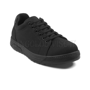 ISACCO SCARPA SNEAKER COMFORT UNISEX NERO