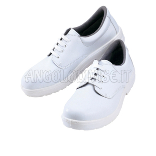 ISACCO SCARPA CON LACCI BIANCO