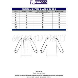 ISACCO GIACCA ATLANTA M/M NERO + SKULL 07 65% POLYESTER  35% COTTON