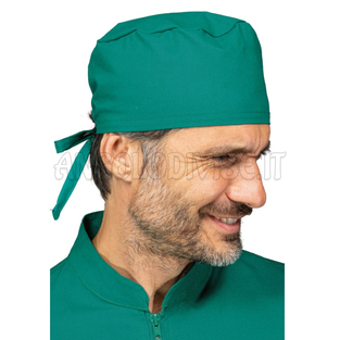 ISACCO BANDANA AVANA VERDE 100 % COTTON