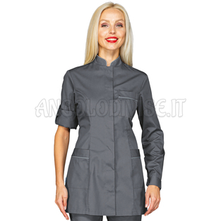 ISACCO CASACCA ANTIGUA GRIGIO + CODINO GRIGIO 65% POLYESTER  35% COTTON