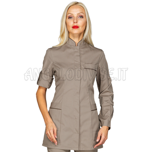 ISACCO CASACCA ANTIGUA TORTORA + CODINO FANGO 65% POLYESTER  35% COTTON