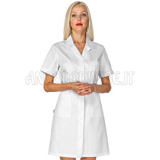 ISACCO CAMICE SINGAPORE M/M BIANCO 65% POLYESTER  35% COTTON