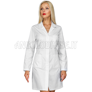 ISACCO CAMICE SINGAPORE BIANCO SENZA ELASTICO AI POLSI 100 % COTTON
