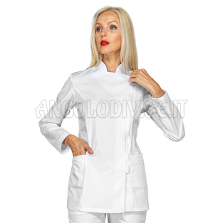 ISACCO CASACCA COVENTRY BIANCO 100 % COTTON