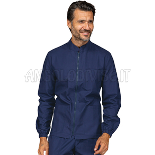 ISACCO CASACCA SAMARCANDA BLU 100 % COTTON