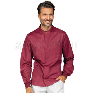 ISACCO CASACCA CORFU' SUPERDRY POLSO IN MAGLIA BORDEAUX 100% POLYESTER  SUPERDRY MICROFIBRA