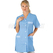 ISACCO CASACCA DACCA AZZURRO 65% POLYESTER  35% COTTON
