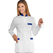ISACCO CASACCA COSTA RICA BIANCO+BLU CINA 65% POLYESTER  35% COTTON