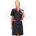 ISACCO CAMICE POSITANO M/M NERO+FUXIA 65% POLYESTER  35% COTTON