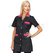 ISACCO CASACCA MARBELLA M/M NERO+FUCSIA 65% POLYESTER  35% COTTON