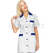 ISACCO CASACCA MARBELLA M/M BIANCO+CINA 65% POLYESTER  35% COTTON