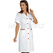 ISACCO CAMICE POSITANO M/M BIANCO+RIGA ROSSA 100 % COTTON