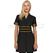 ISACCO CASACCA CHEYENNE BOHEME NERO+LUREX GOLD 100% POLYESTER BOHÉME