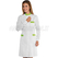 ISACCO CAMICE CATALINA POLSI IN MAGLIA BIANCO + MELA 65% POLYESTER  35% COTTON