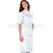 ISACCO CAMICE DENTISTA M/M BIANCO 100 % COTTON
