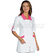 ISACCO CASACCA TORTOLA M/M BIANCO+FUCSIA 65% POLYESTER  35% COTTON