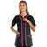 ISACCO CASACCA ARUBA M/M NERO+FUCSIA 65% POLYESTER  35% COTTON