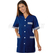 ISACCO CASACCA DACCA BLU 65% POLYESTER  35% COTTON