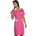 ISACCO CAMICE POSITANO M/M FUXIA+BIANCO 65% POLYESTER  35% COTTON