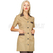 ISACCO CASACCA MARBELLA M/M BISCOTTO+CACAO 65% POLYESTER  35% COTTON