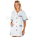 ISACCO CASACCA DACCA BIANCO+R.BLU 65% POLYESTER  35% COTTON