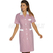 ISACCO CAMICE POSITANO M/M RIGA ROSA+BIANCO 65% POLYESTER  35% COTTON