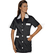 ISACCO CASACCA MARBELLA M/M NERO+BIANCO 65% POLYESTER  35% COTTON